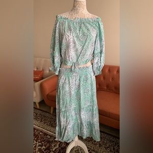 2 piece skirt set